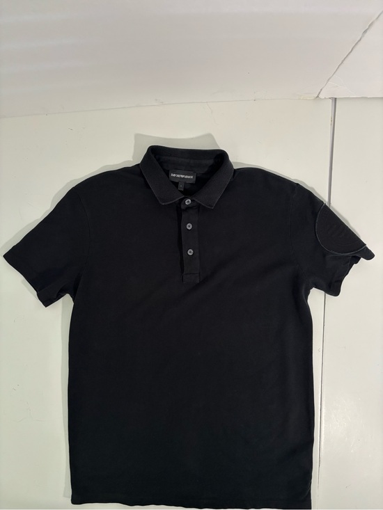 Emporio Armani Other - Emporio Armani Men's Patch Logo Short Sleeve Polo Shirt Size L